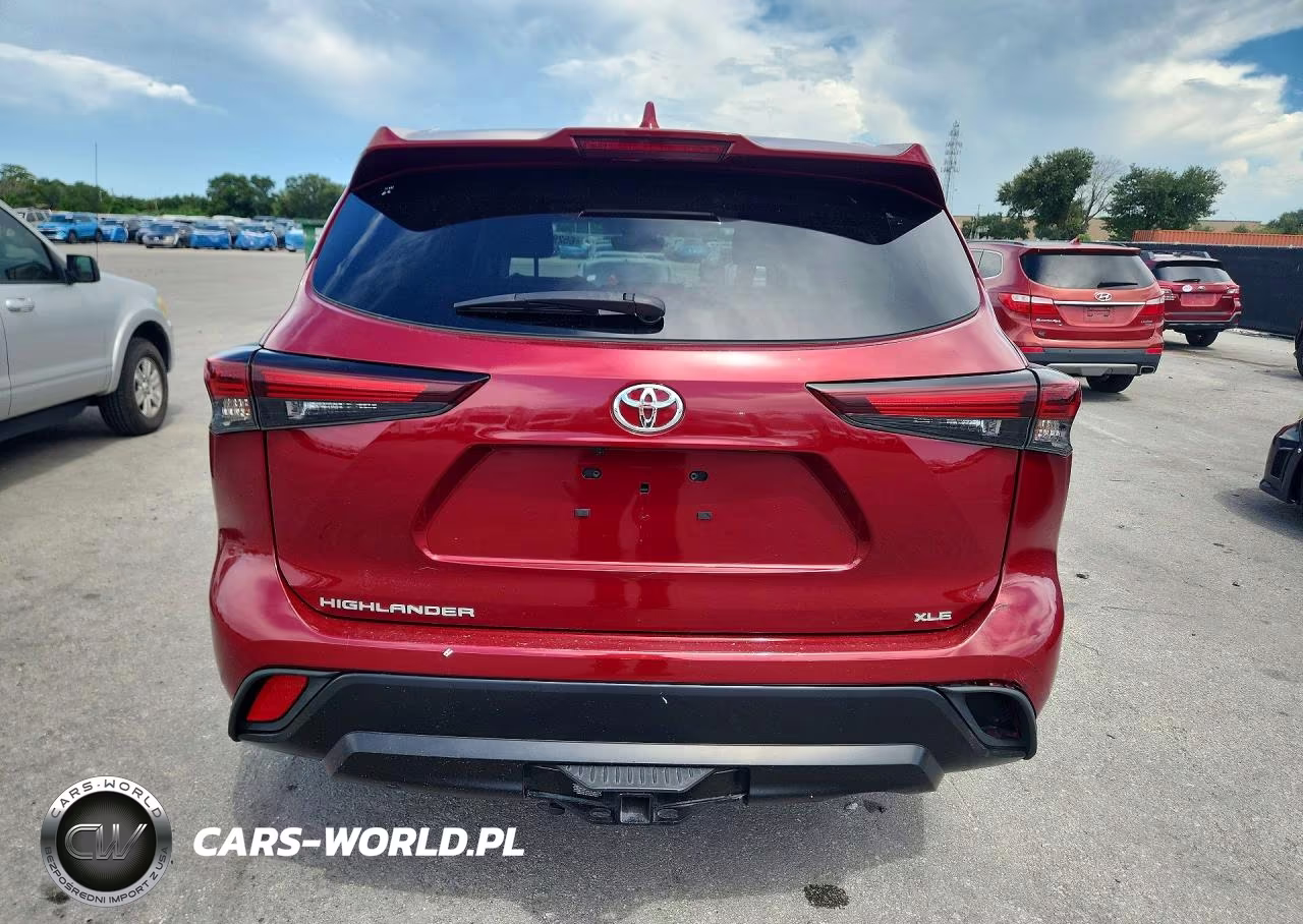 2024 Toyota Highlander Xle VIN:5TDKDRAH9RS053179 - 6