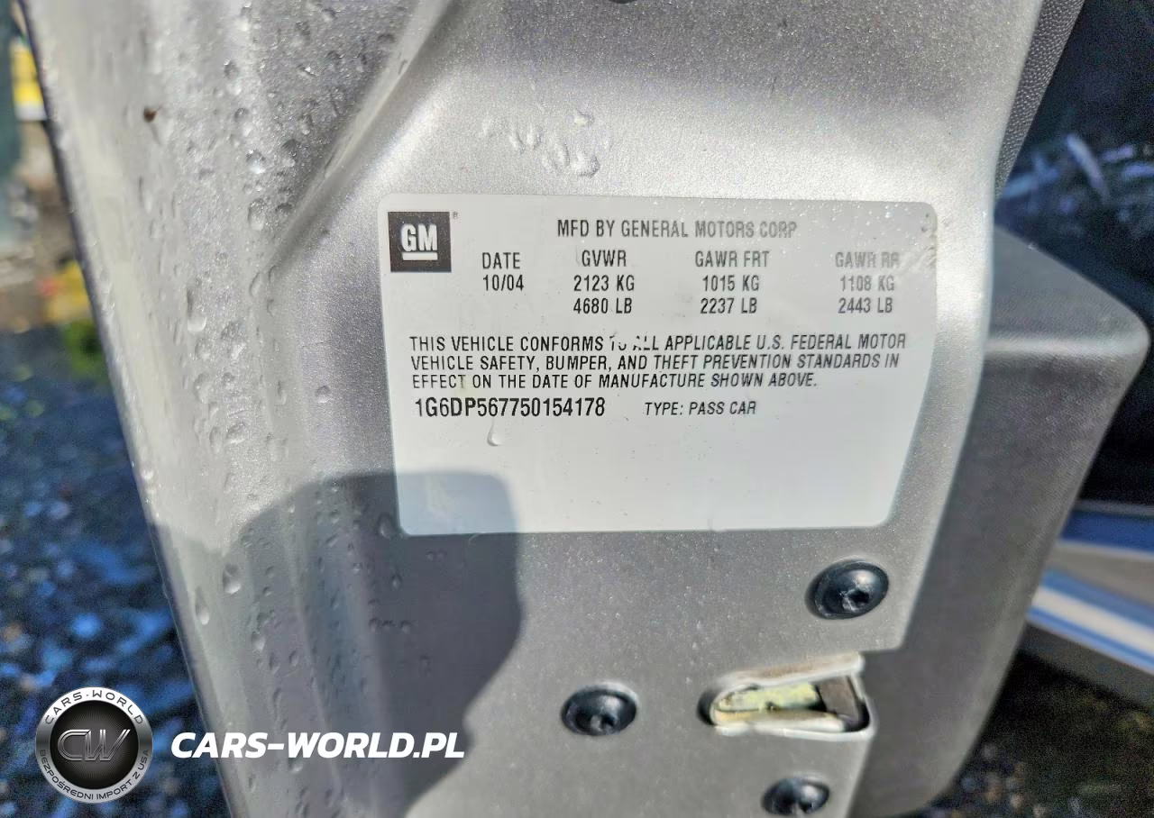 2005 Cadillac Cts Hi Feature V6 VIN:1G6DP567750154178 - 12
