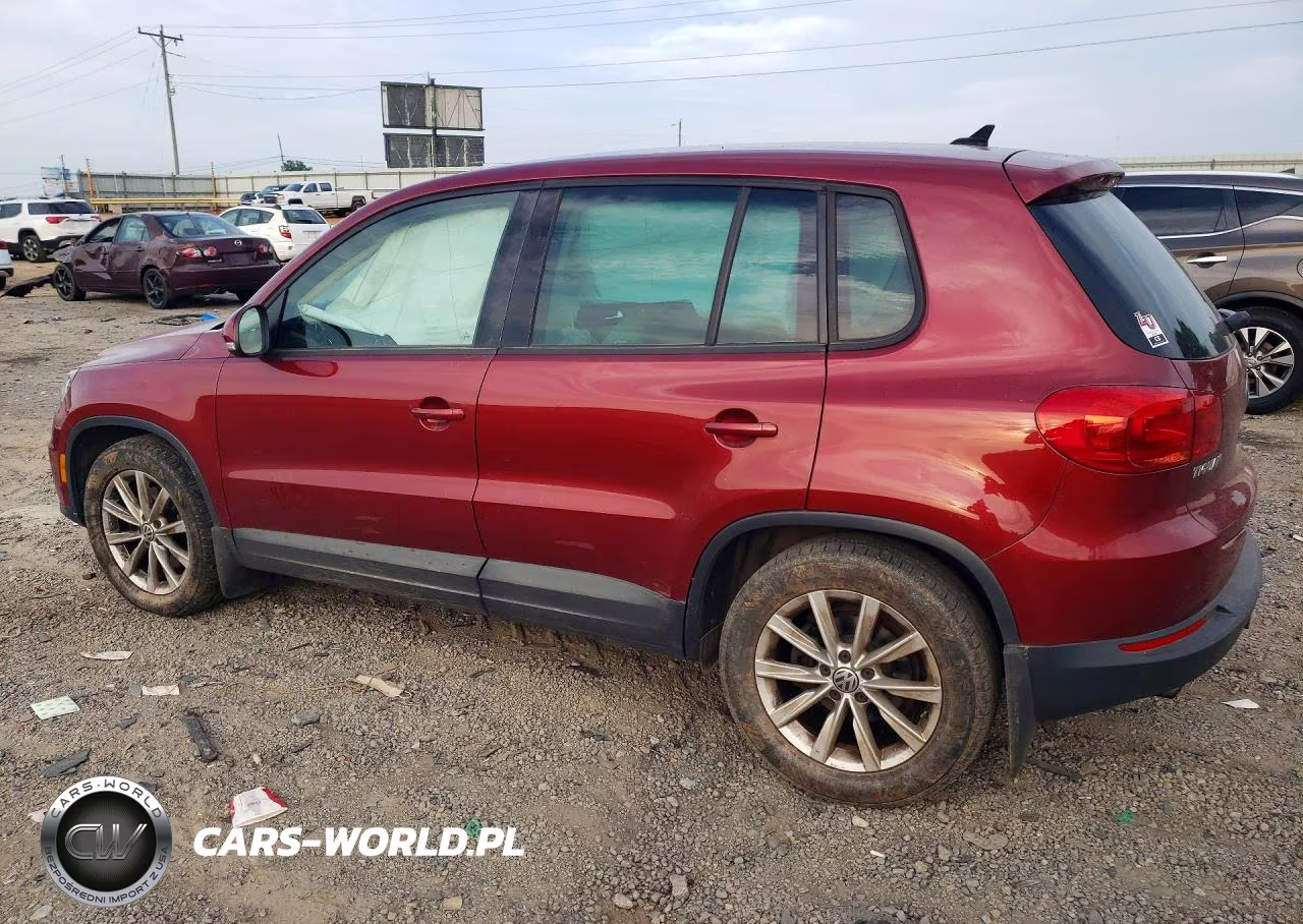 2014 Volkswagen Tiguan S VIN:WVGBV3AX6EW045984 - 2