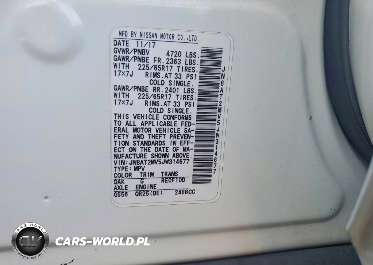 2018 Nissan Rogue S VIN:JN8AT2MV5JW314677 - 13
