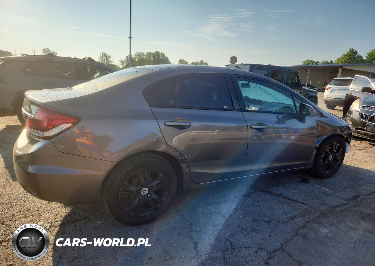 2014 Honda Civic Lx VIN:19XFB2F54EE237379 - 3
