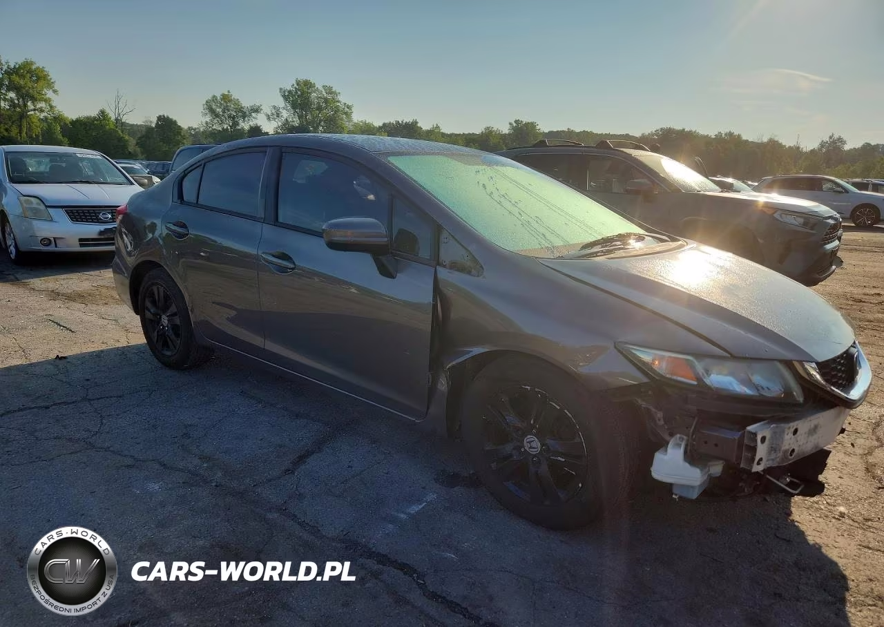 2014 Honda Civic Lx VIN:19XFB2F54EE237379 - 4