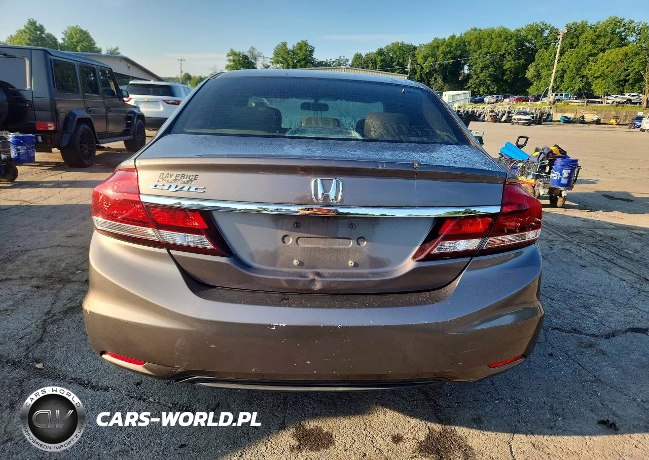 2014 Honda Civic Lx VIN:19XFB2F54EE237379 - 6