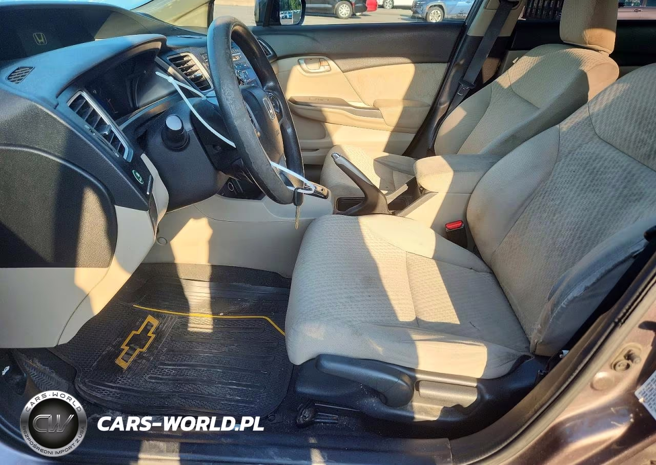 2014 Honda Civic Lx VIN:19XFB2F54EE237379 - 7