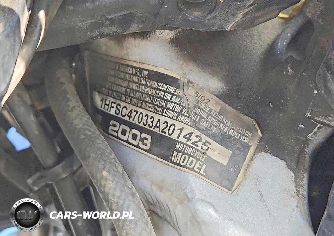 2003 Honda Gl1800 VIN:1HFSC47033A201425 - 9