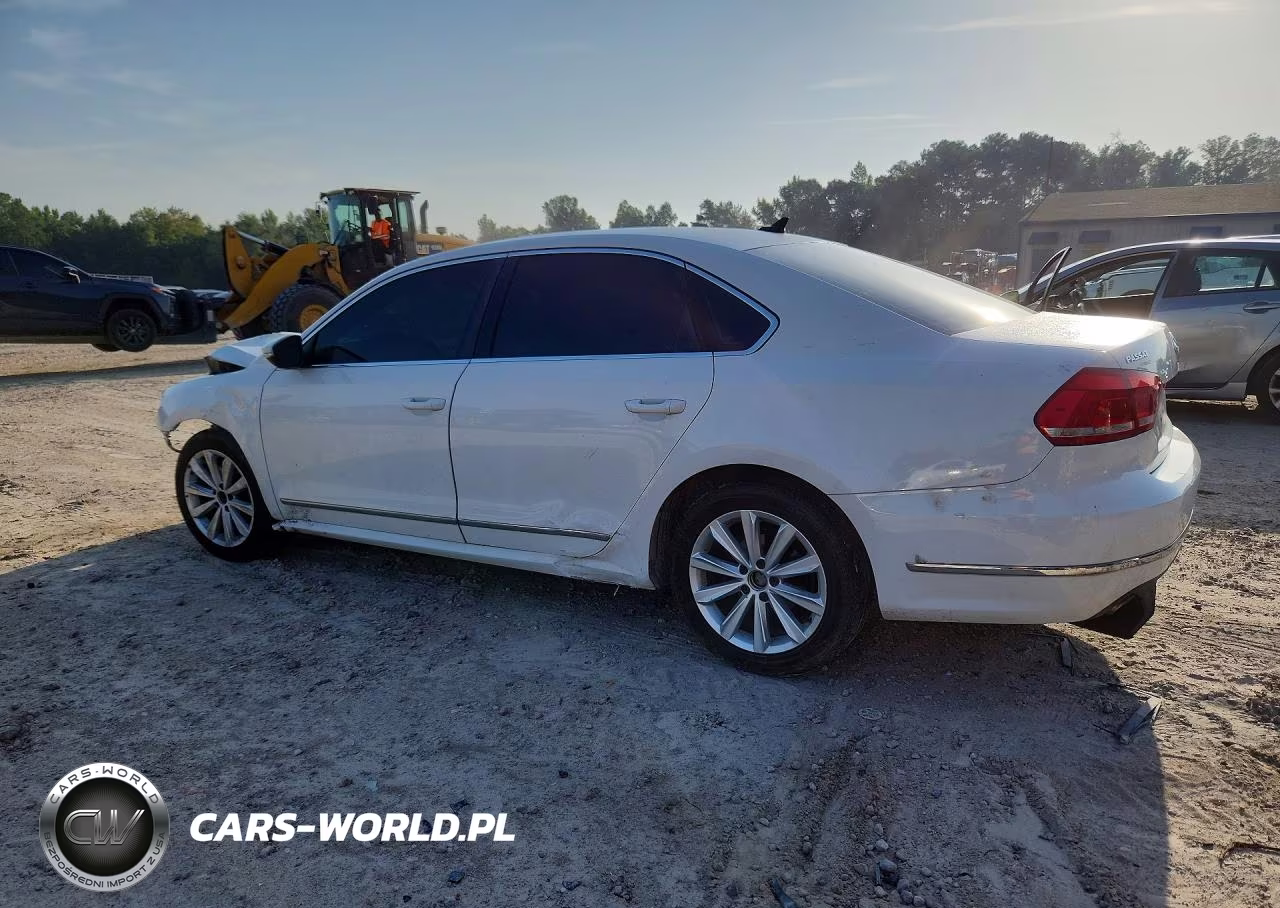 2012 Volkswagen Passat Sel VIN:1VWCP7A33CC097480 - 2