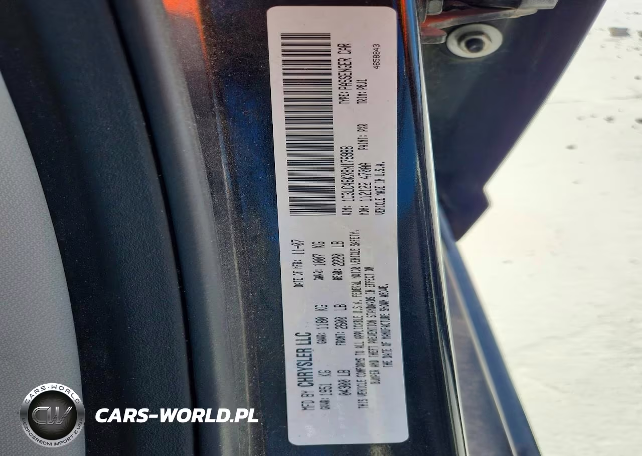 2008 Chrysler Sebring Lx VIN:1C3LC46KX8N178988 - 12