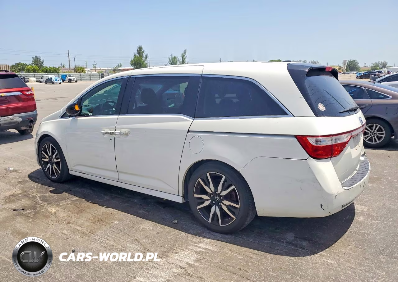 2012 Honda Odyssey Touring VIN:5FNRL5H90CB143275 - 2