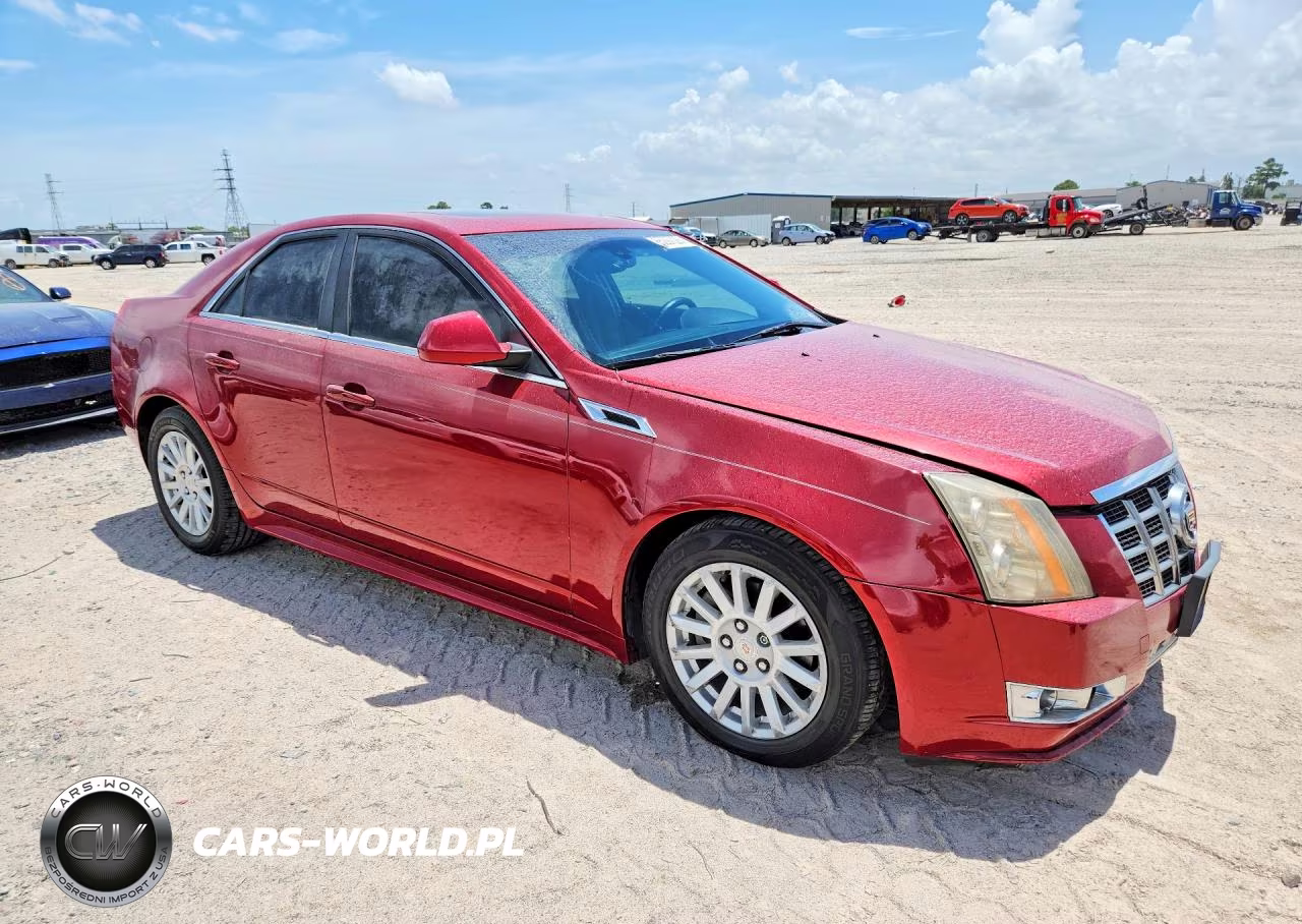2013 Cadillac Cts Luxury VIN:1G6DE5E51D0102484 - 4