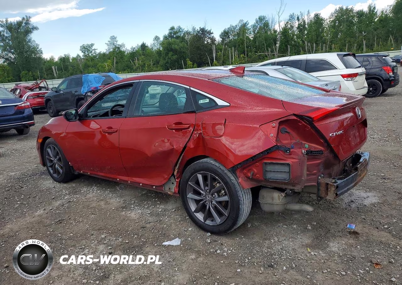 2020 Honda Civic Ex VIN:19XFC1F33LE208491 - 2