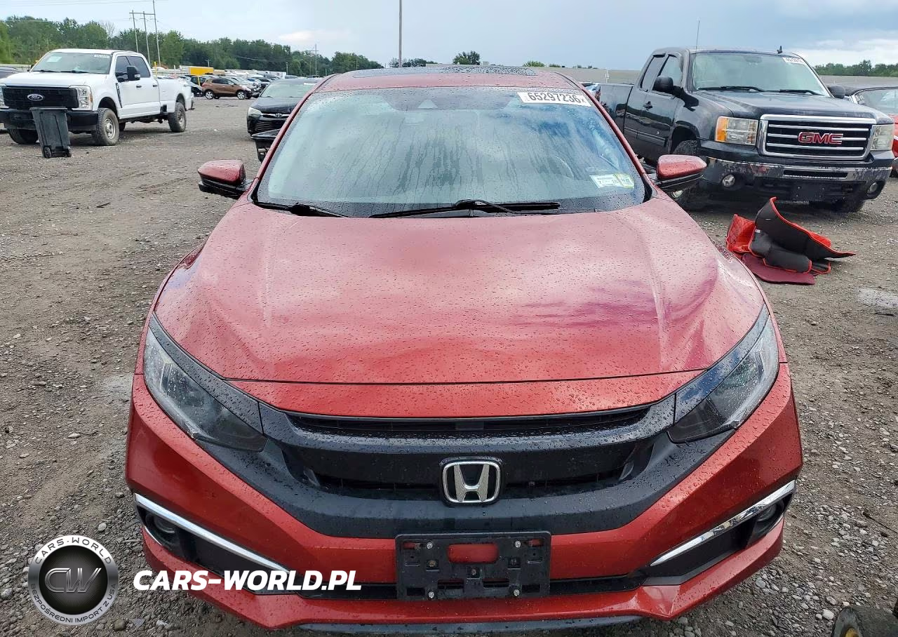 2020 Honda Civic Ex VIN:19XFC1F33LE208491 - 5