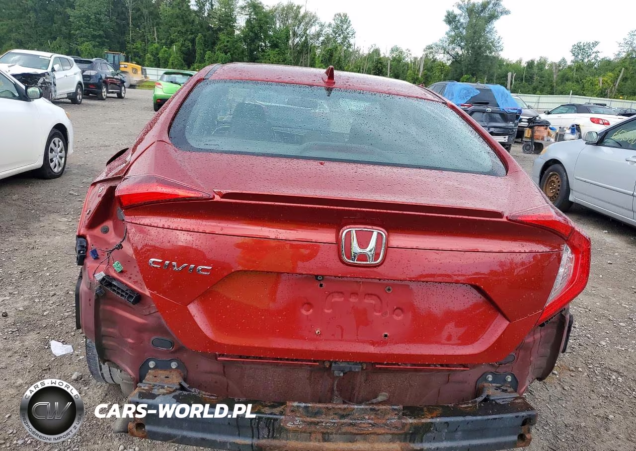 2020 Honda Civic Ex VIN:19XFC1F33LE208491 - 6