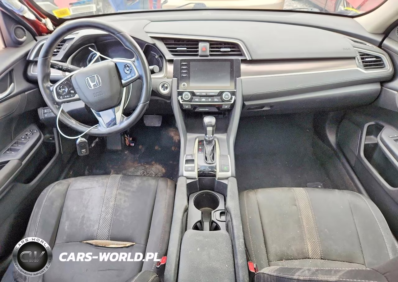 2020 Honda Civic Ex VIN:19XFC1F33LE208491 - 8