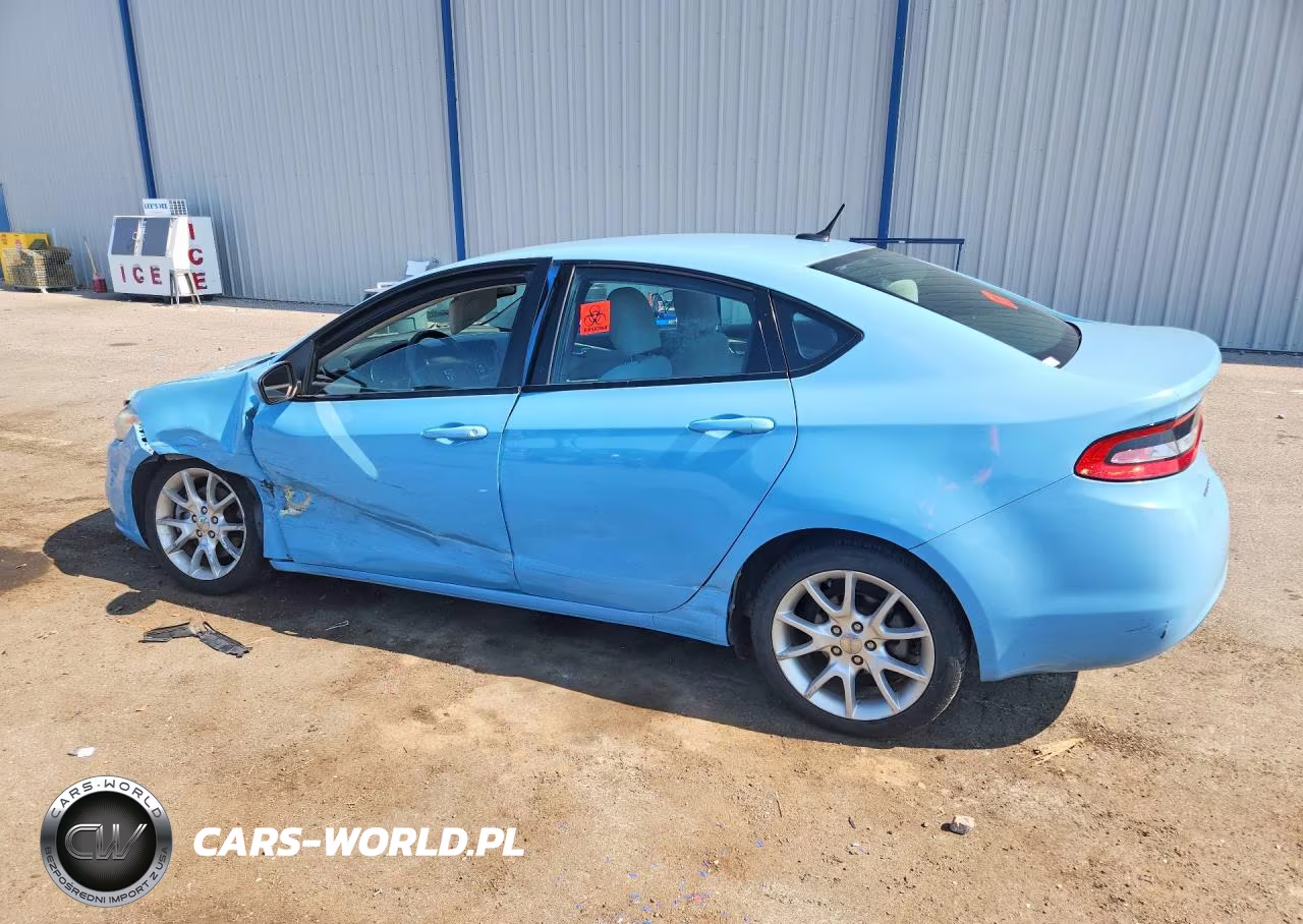 2013 Dodge Dart Sxt VIN:1C3CDFBA5DD223647 - 2