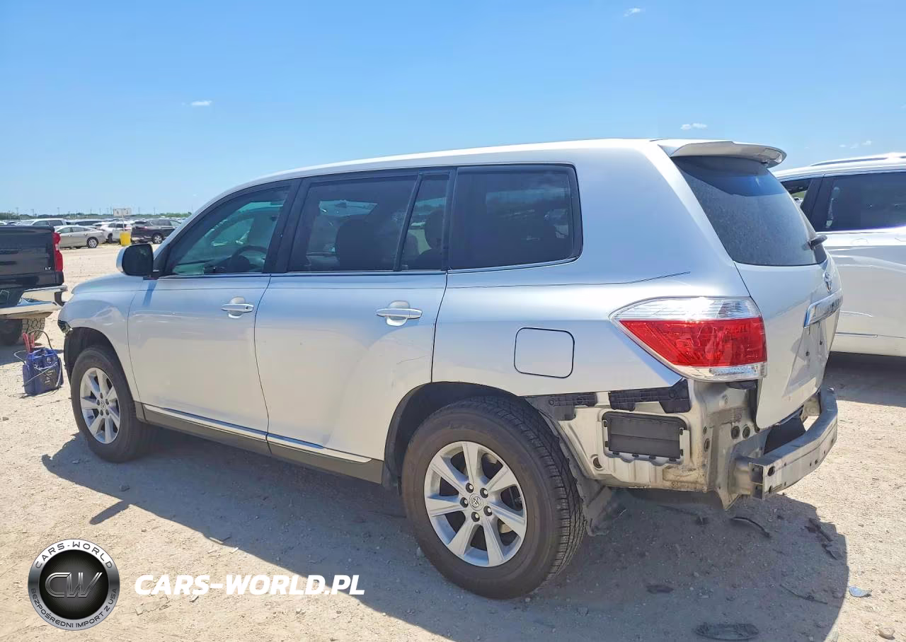 2013 Toyota Highlander Base VIN:5TDZA3EH2DS035016 - 2