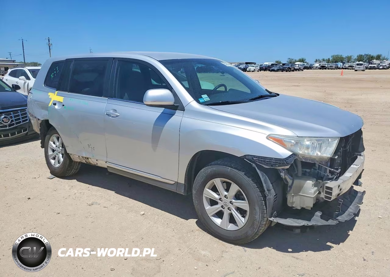 2013 Toyota Highlander Base VIN:5TDZA3EH2DS035016 - 4