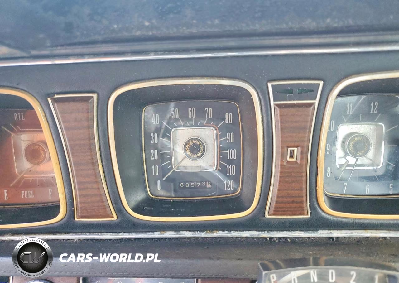 1969 Lincoln Continental Gtc Speed VIN:9Y89A843781 - 9