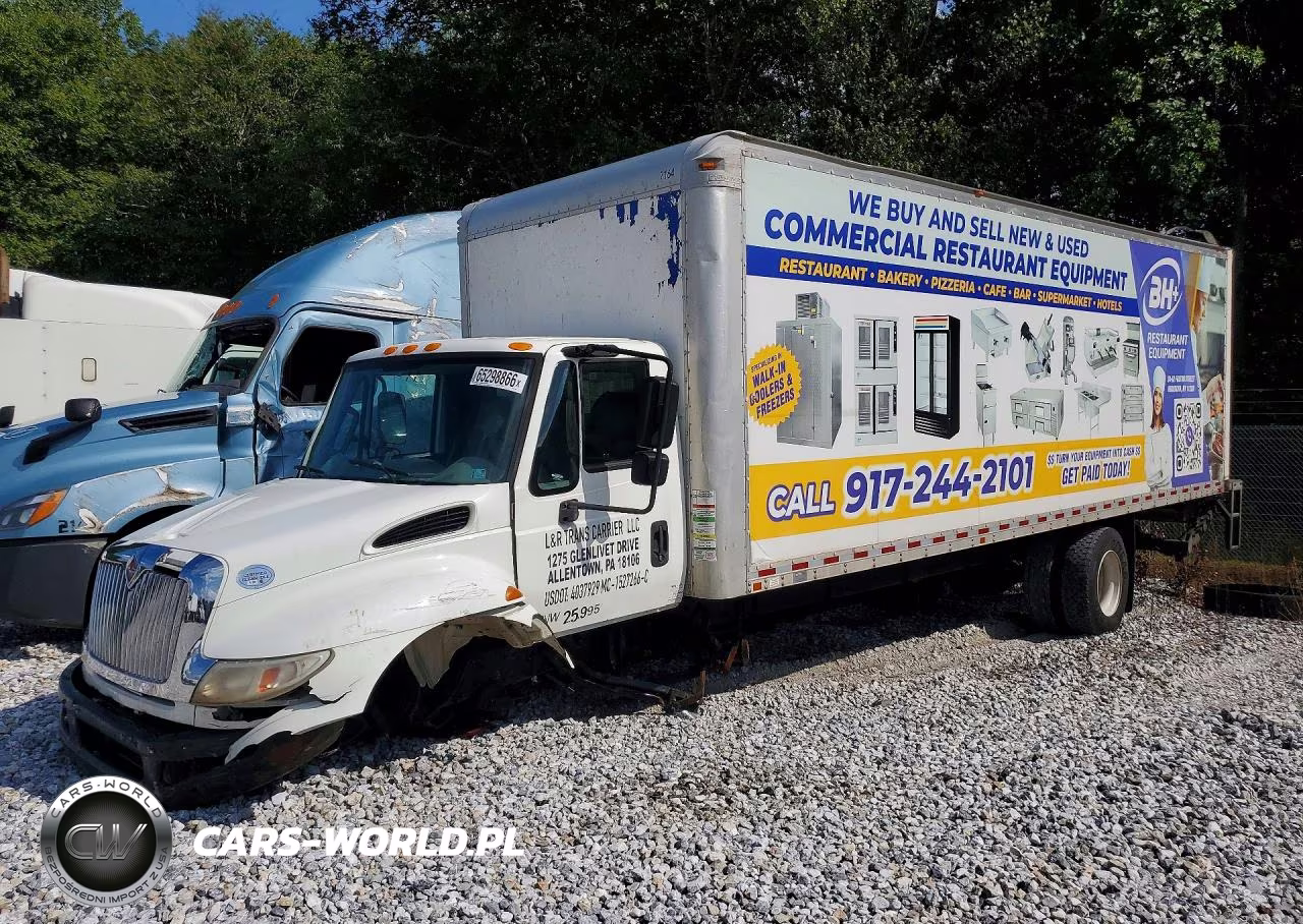 2017 International 4300 Box Truck VIN:1HTMMMMM9HH519607 - 1