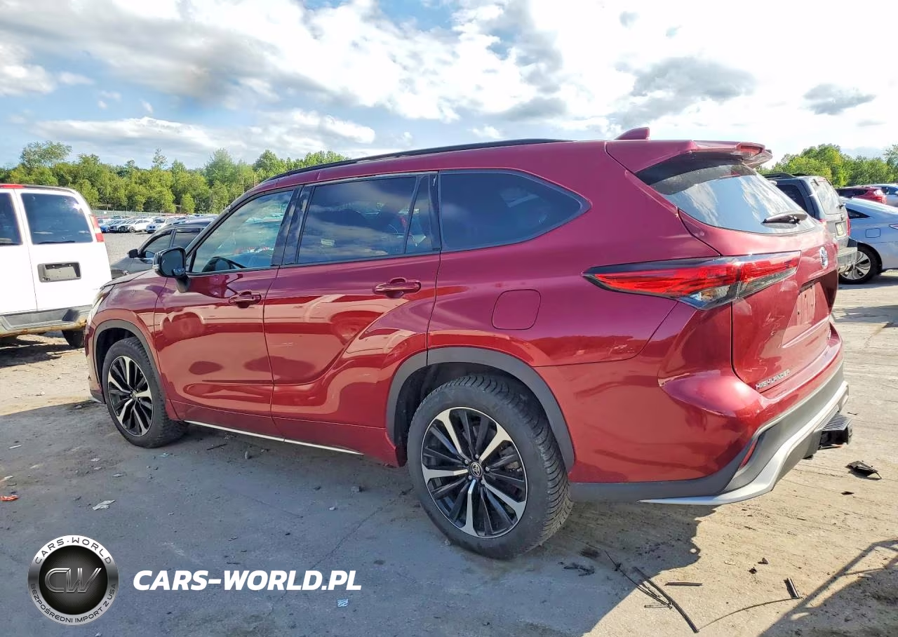2021 Toyota Highlander Xse VIN:5TDLZRBH4MS154076 - 2