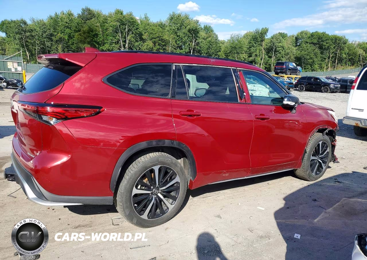 2021 Toyota Highlander Xse VIN:5TDLZRBH4MS154076 - 3