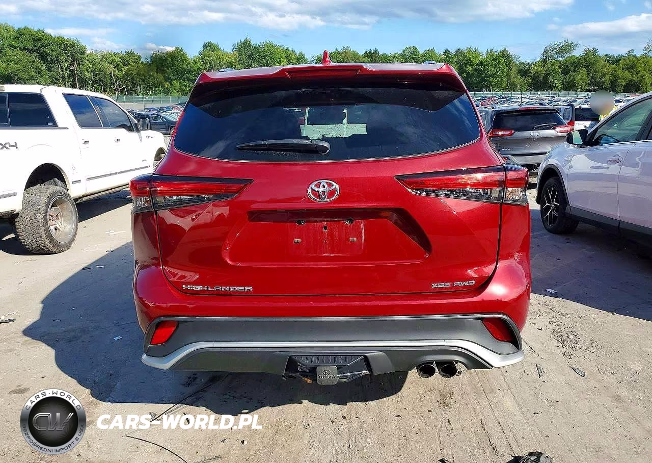2021 Toyota Highlander Xse VIN:5TDLZRBH4MS154076 - 6