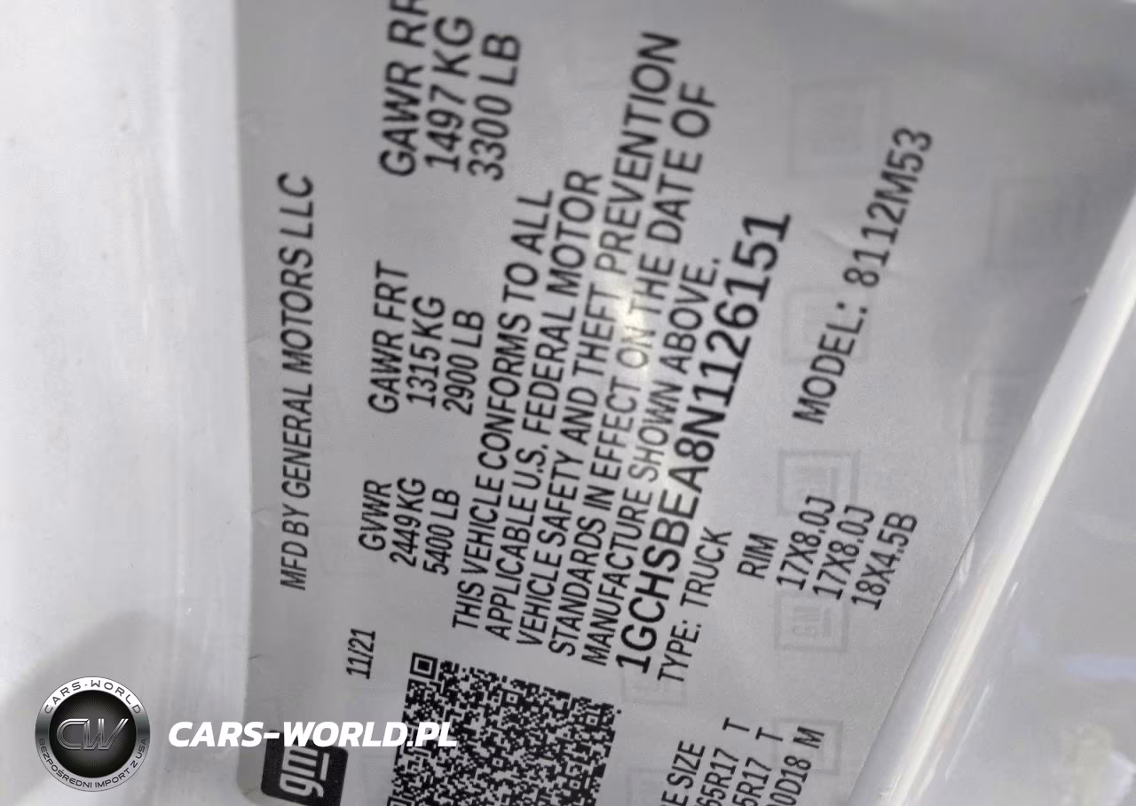 2022 Chevrolet Colorado Work Truck VIN:1GCHSBEA8N1126151 - 13