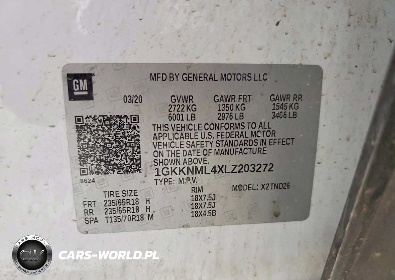2020 GMC Acadia Slt VIN:1GKKNML4XLZ203272 - 13