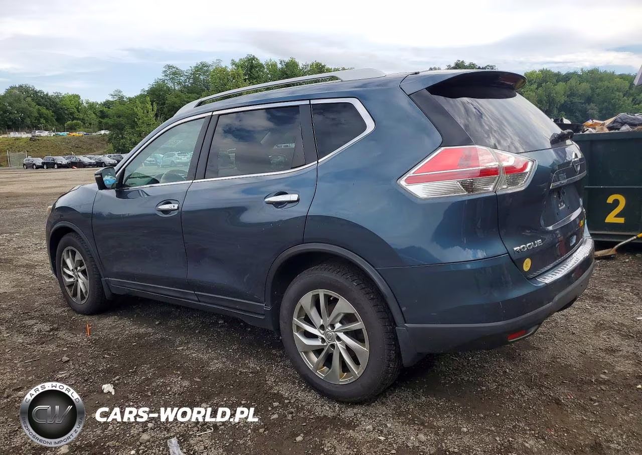 2014 Nissan Rogue Sl VIN:5N1AT2MV2EC813791 - 2