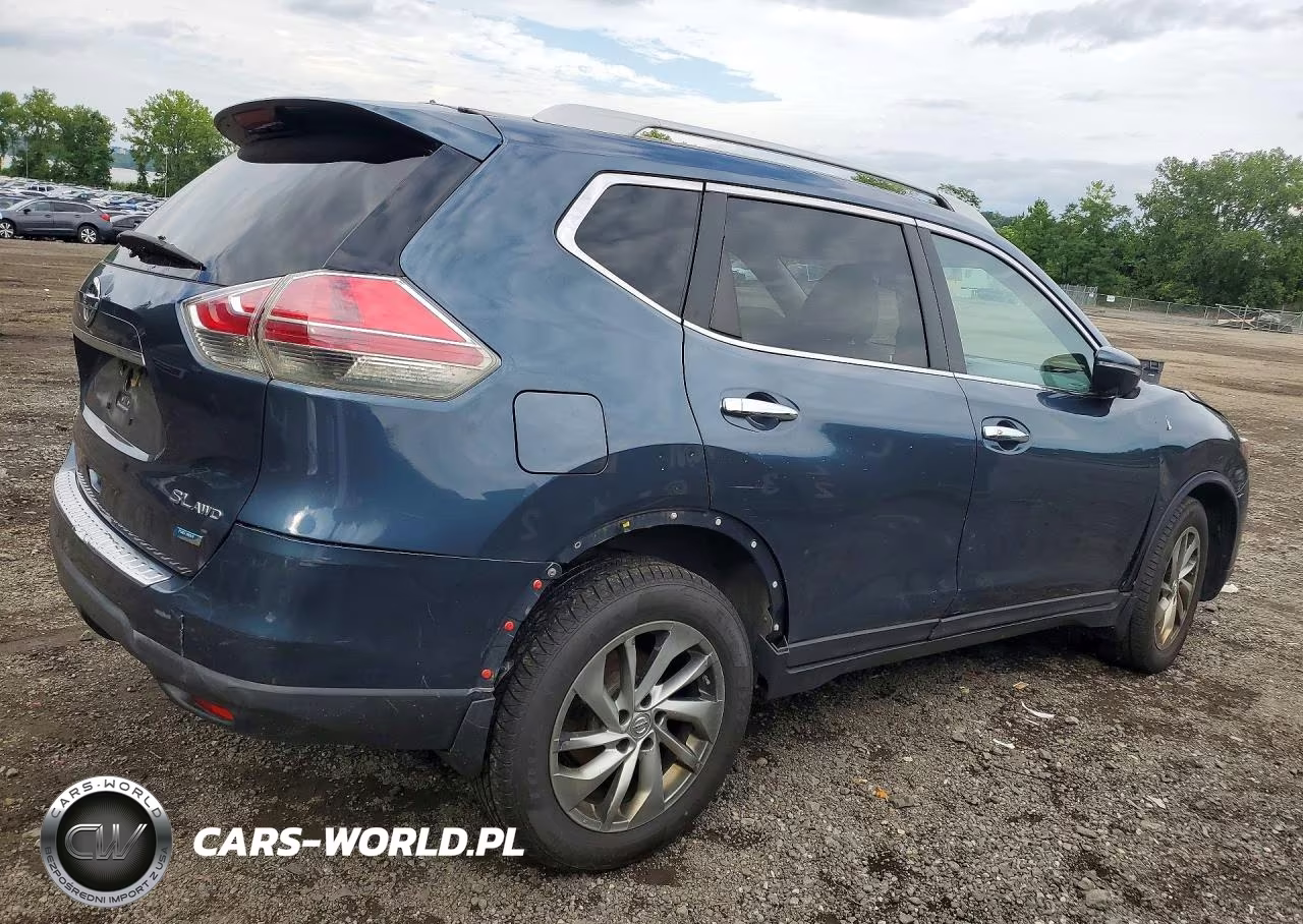 2014 Nissan Rogue Sl VIN:5N1AT2MV2EC813791 - 3