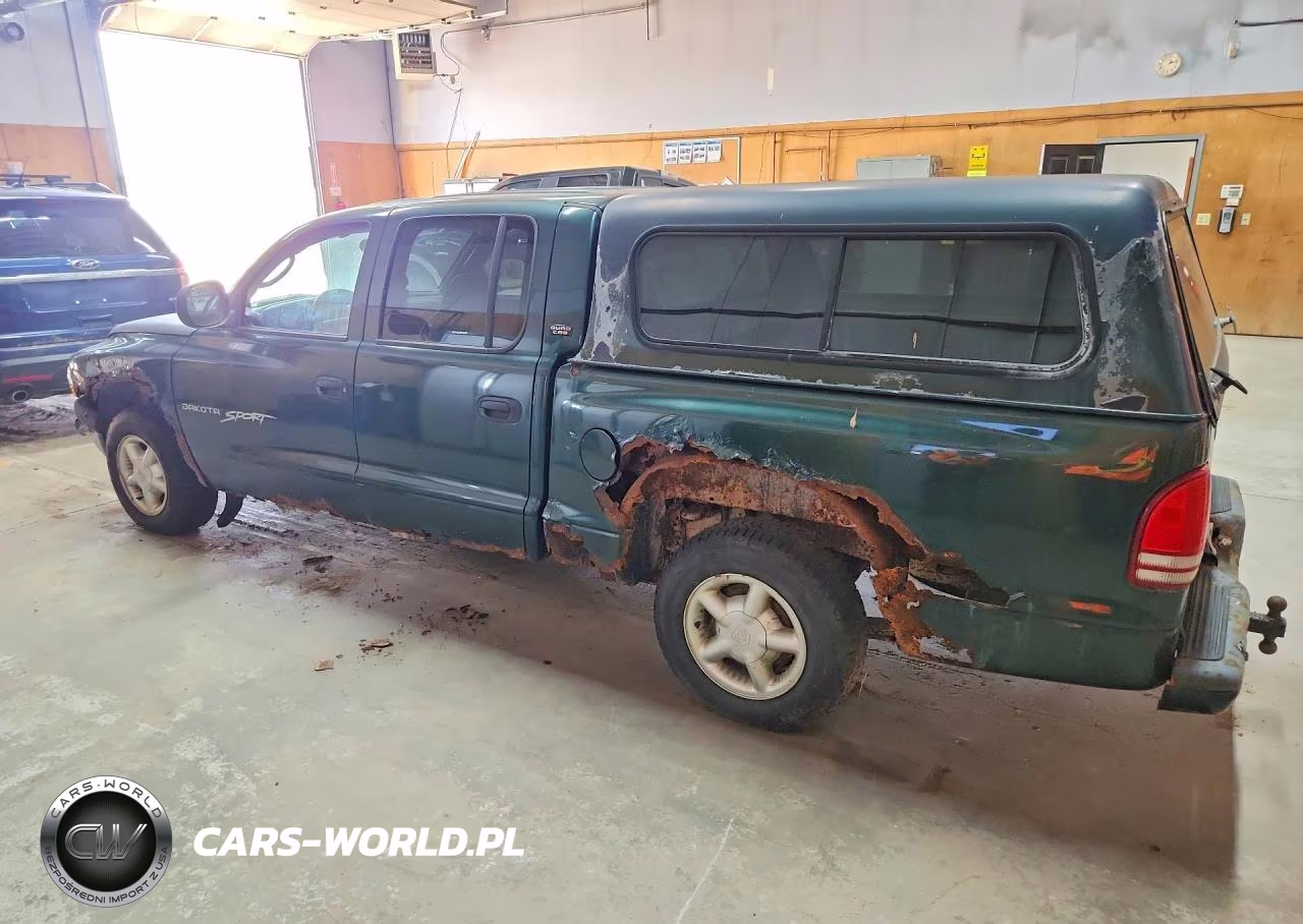 2000 Dodge Dakota Quad VIN:1B7GL2AN4YS781598 - 2