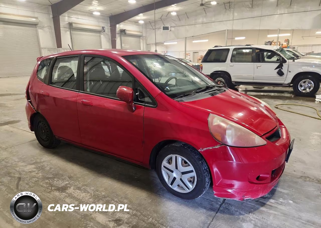 2008 Honda Fit VIN:JHMGD38408S067014 - 4