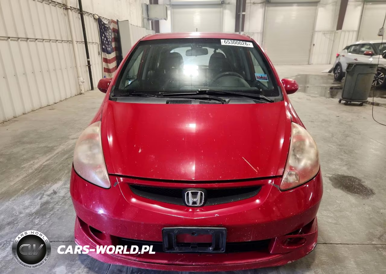2008 Honda Fit VIN:JHMGD38408S067014 - 5