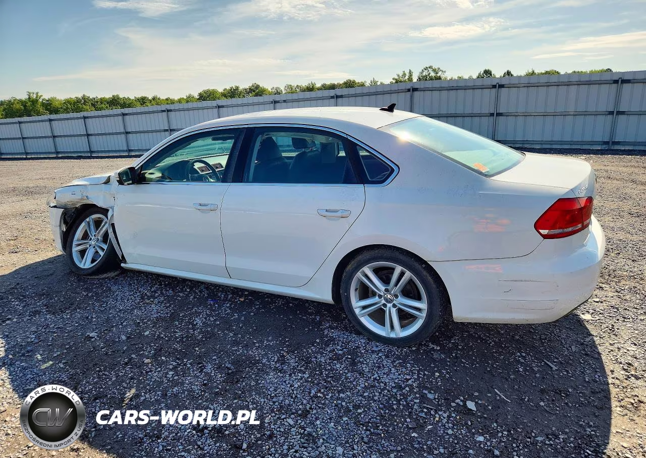 2014 Volkswagen Passat Se VIN:1VWBP7A35EC010578 - 2