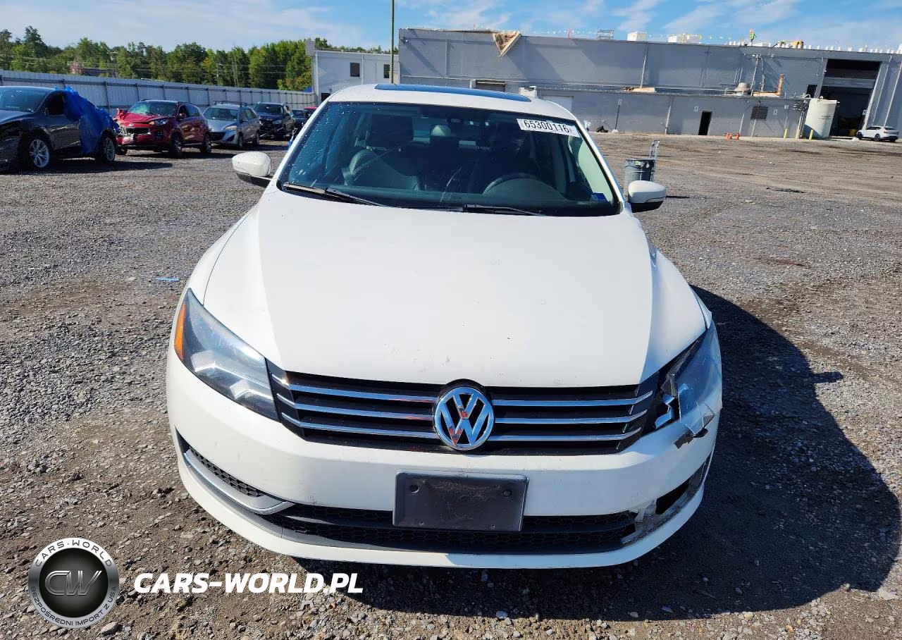 2014 Volkswagen Passat Se VIN:1VWBP7A35EC010578 - 5