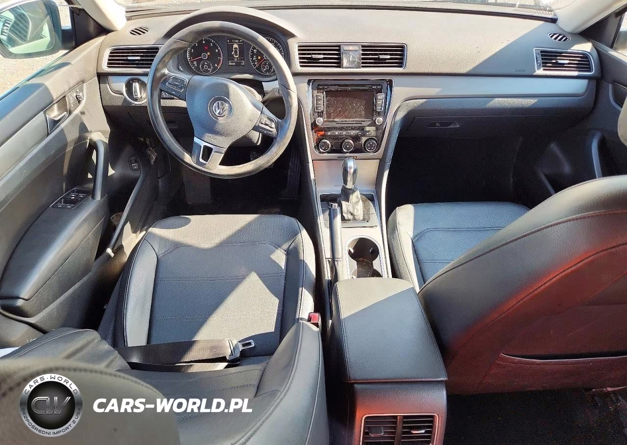 2014 Volkswagen Passat Se VIN:1VWBP7A35EC010578 - 8