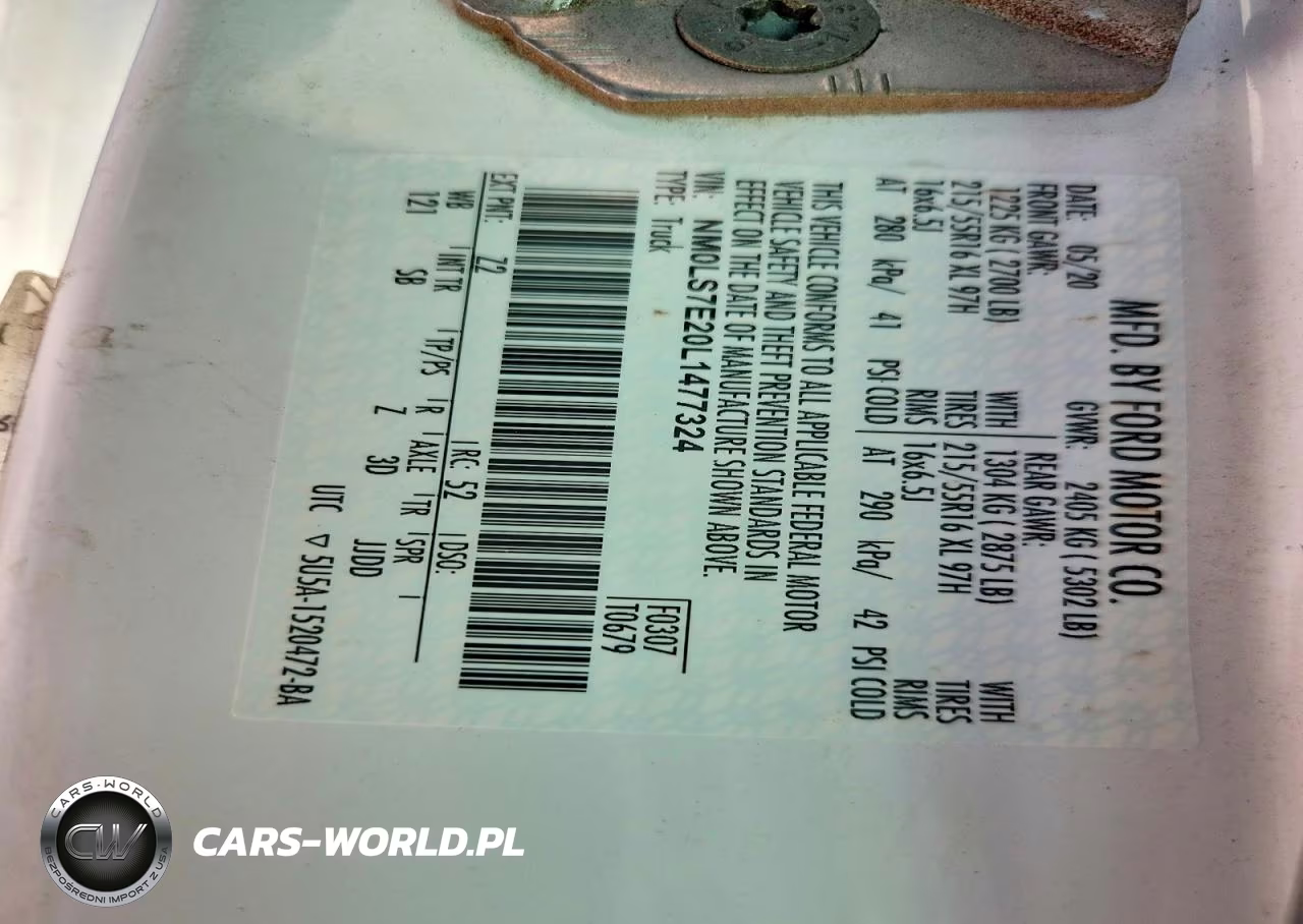 2020 Ford Transit Connect Xl VIN:NM0LS7E20L1477324 - 14