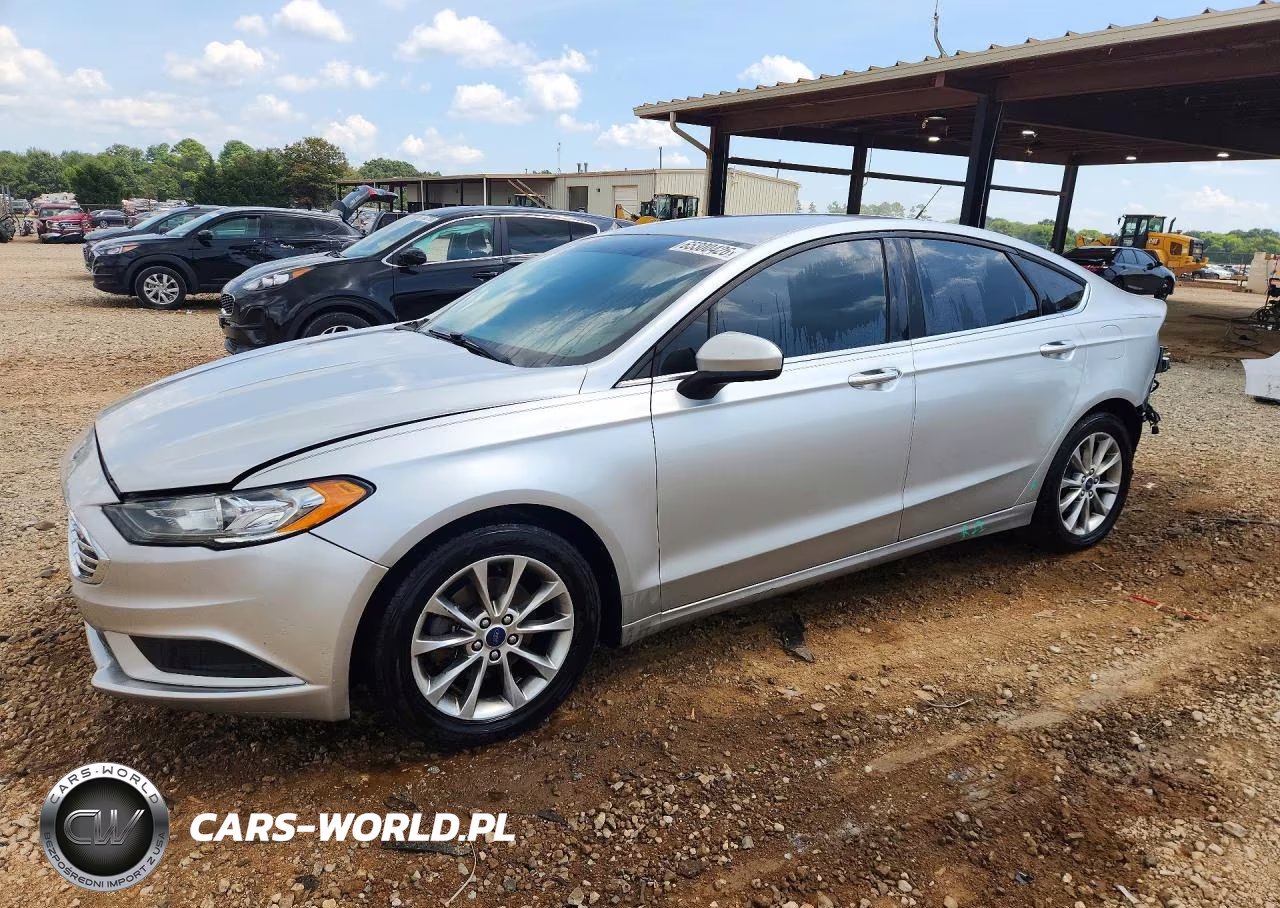 2017 Ford Fusion Se VIN:3FA6P0H76HR127683 - 1