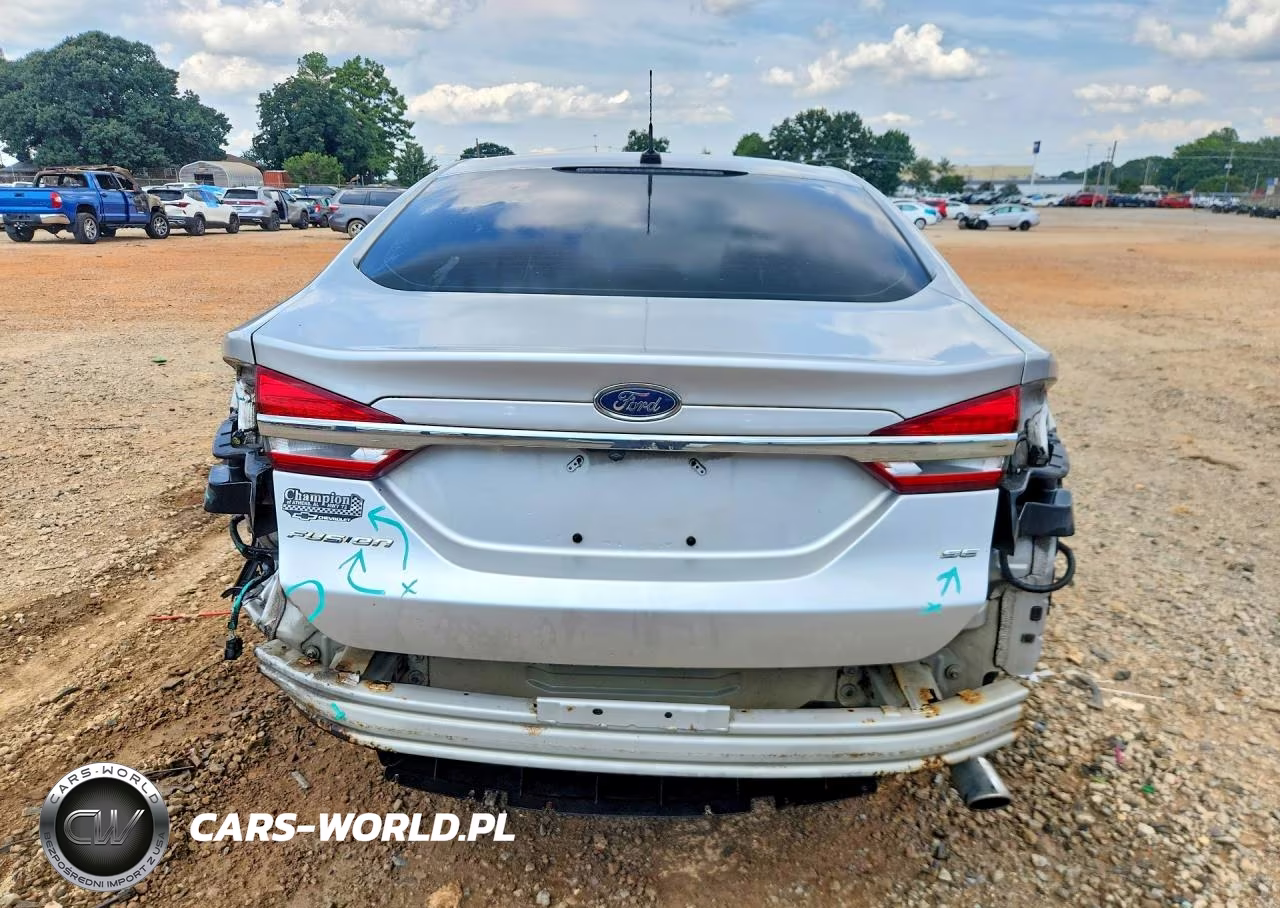 2017 Ford Fusion Se VIN:3FA6P0H76HR127683 - 6