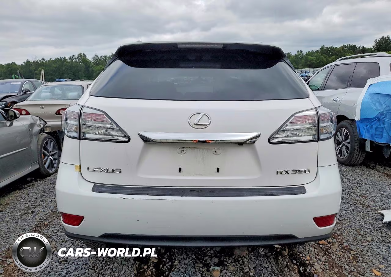 2010 Lexus Rx 350 VIN:2T2BK1BA3AC037724 - 6