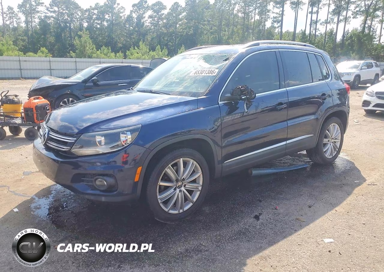 2012 Volkswagen Tiguan S VIN:WVGAV7AX8CW574370 - 1