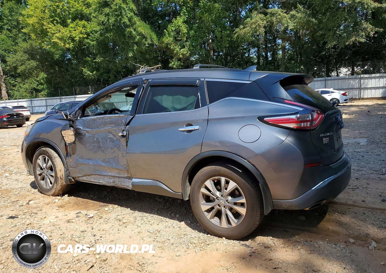 2017 Nissan Murano Sv VIN:5N1AZ2MG7HN138674 - 2