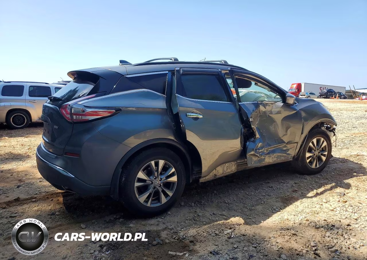 2017 Nissan Murano Sv VIN:5N1AZ2MG7HN138674 - 3