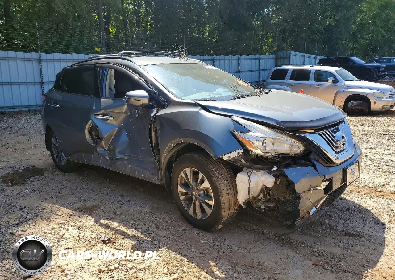 2017 Nissan Murano Sv VIN:5N1AZ2MG7HN138674 - 4