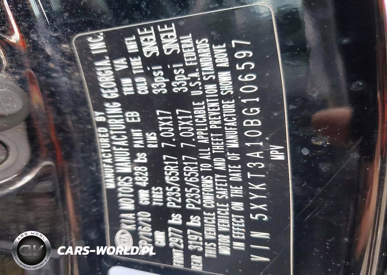 2011 Kia Sorento Lx VIN:5XYKT3A10BG106597 - 13