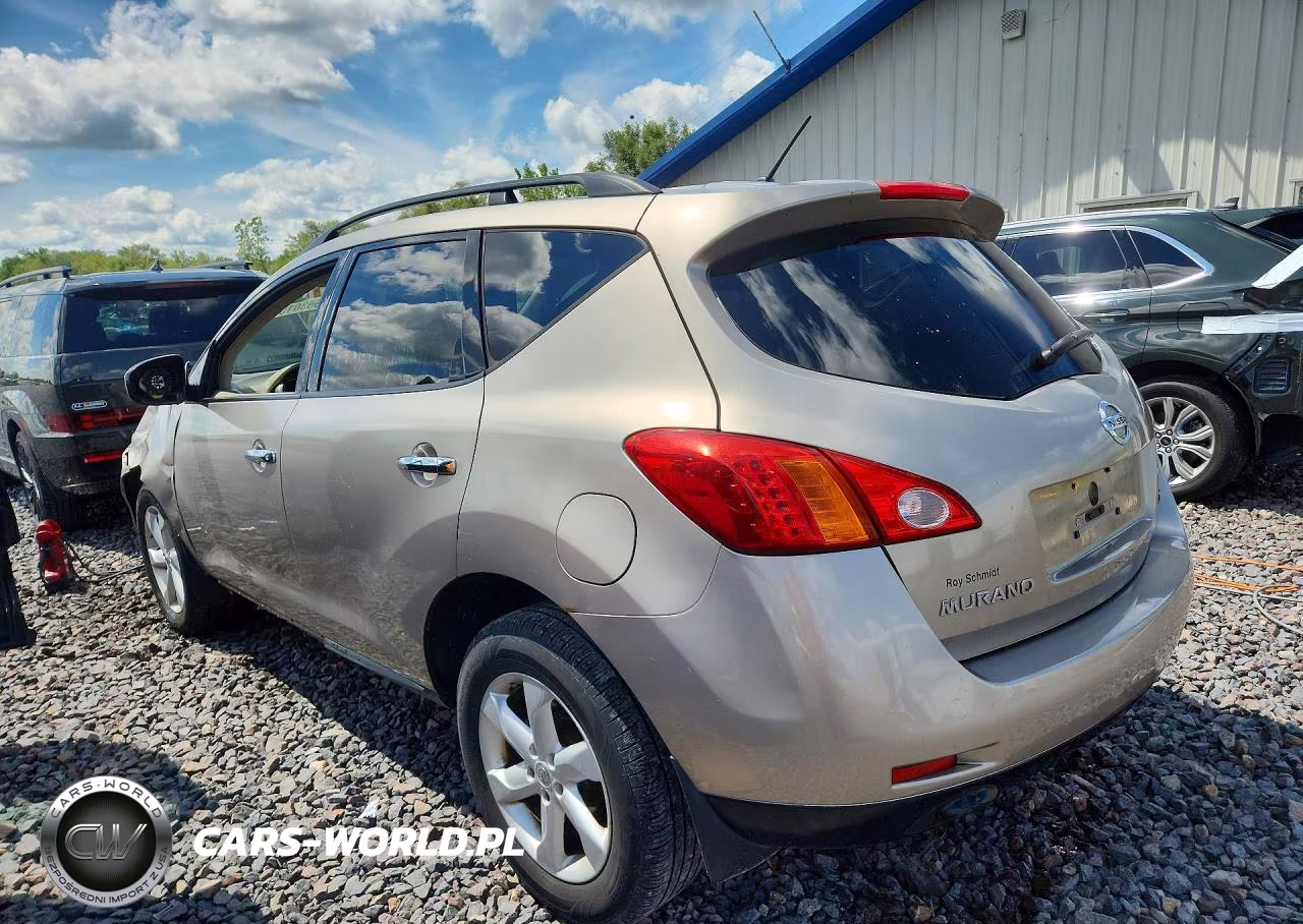 2009 Nissan Murano S VIN:JN8AZ18W49W202931 - 2