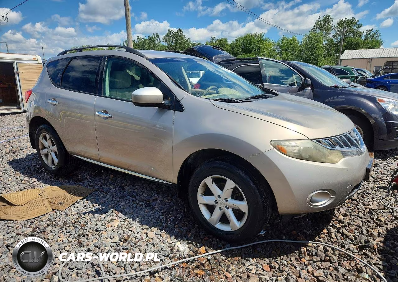 2009 Nissan Murano S VIN:JN8AZ18W49W202931 - 4
