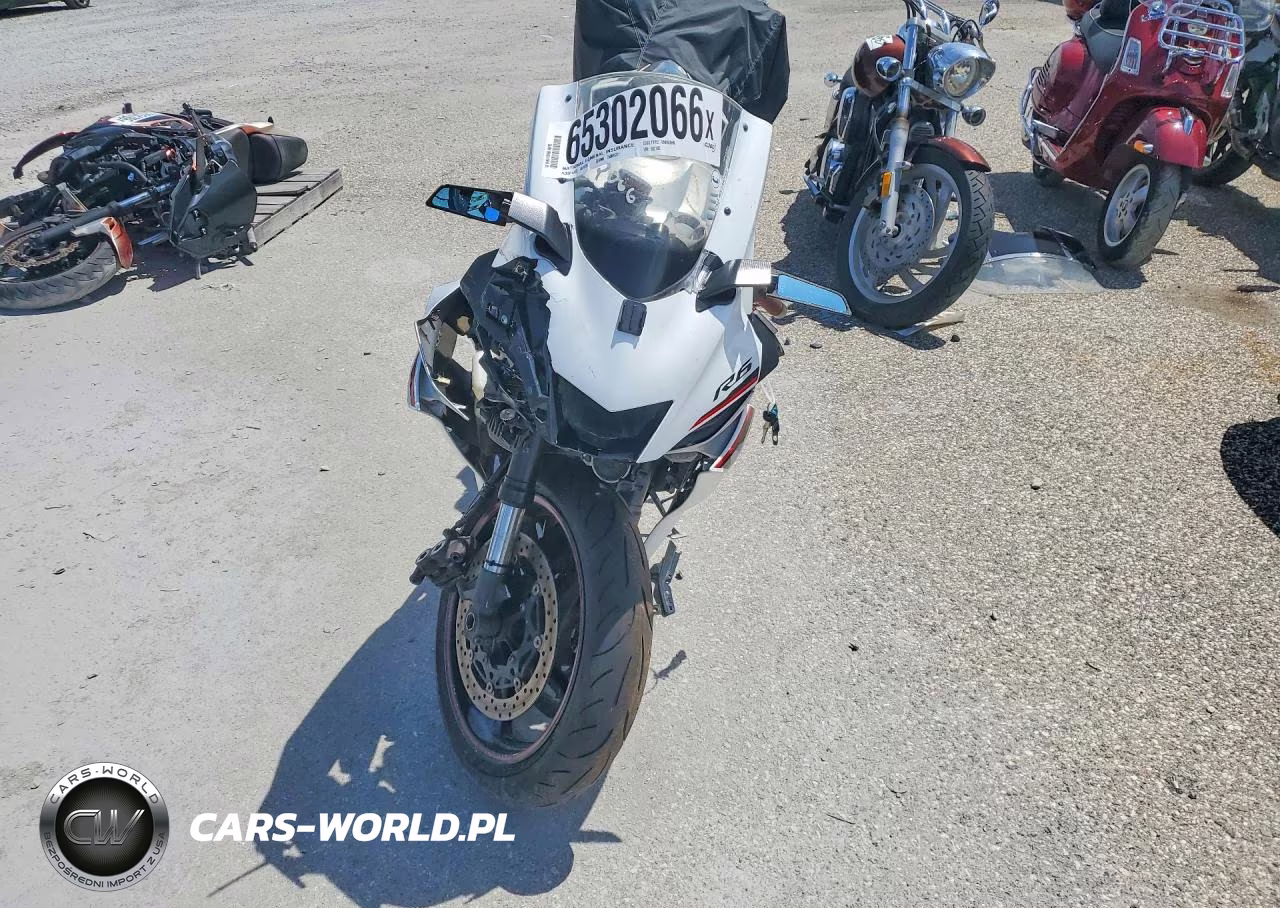 2018 Yamaha Yzfr6 VIN:JYARJ28E8JA002702 - 2