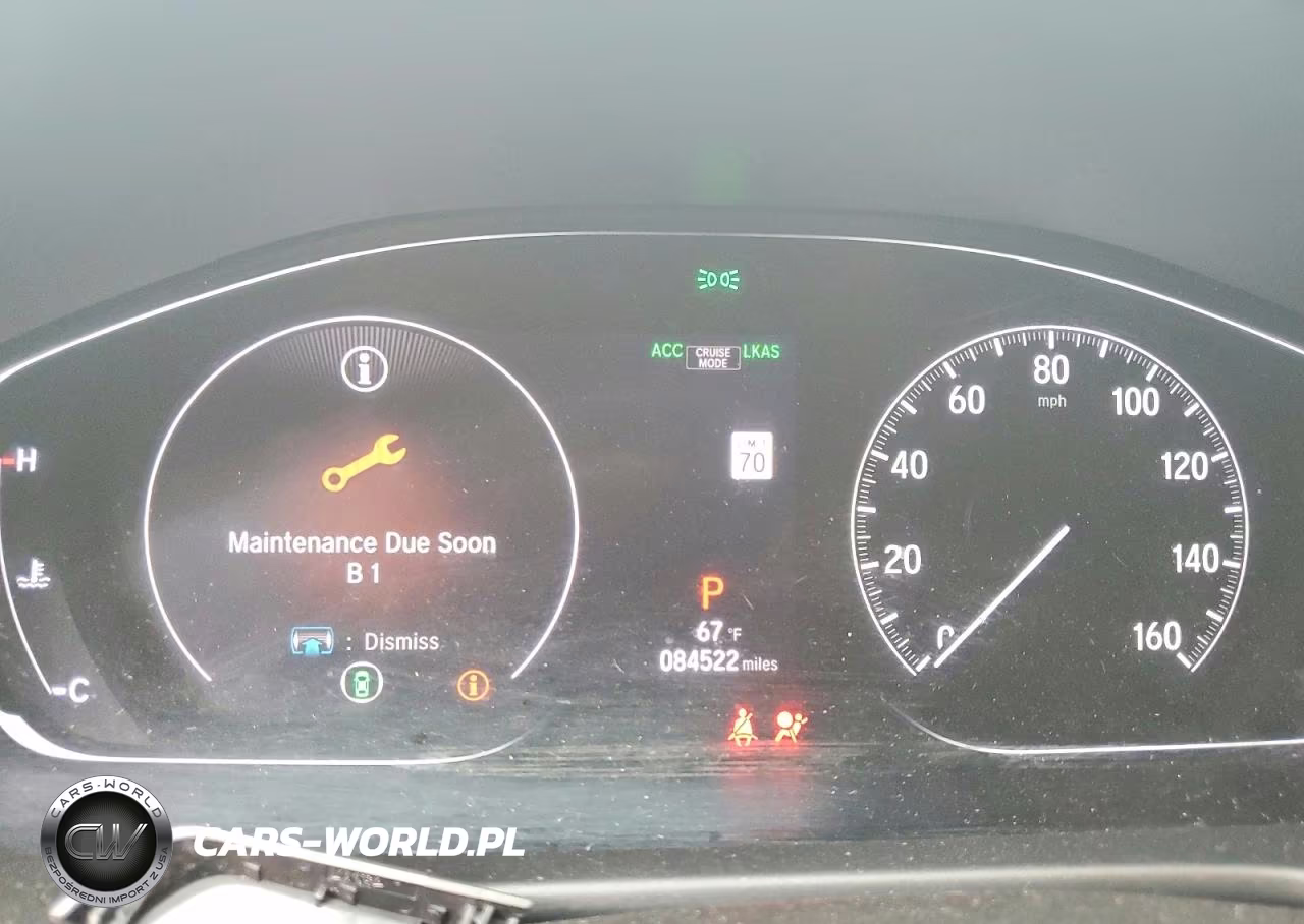2019 Honda Accord Sport VIN:1HGCV1F32KA074654 - 9