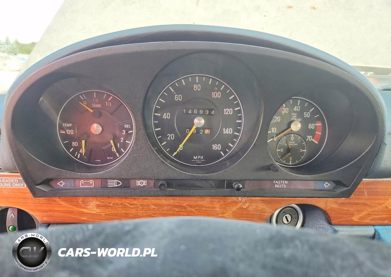 1975 Mercedes 450 Sel Rwd 4.5 8 Gasoline VIN:11603312036508 - 9