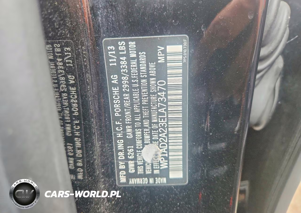2014 Porsche Cayenne Gts VIN:WP1AD2A23ELA73470 - 13